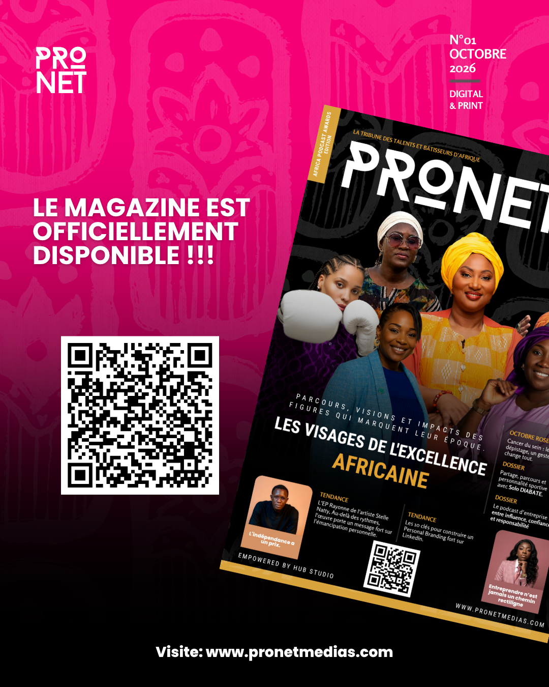 Couverture : ProNet Magazine